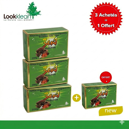 Pack Découverte Lookklean – 3 savons achetés, 1 offert